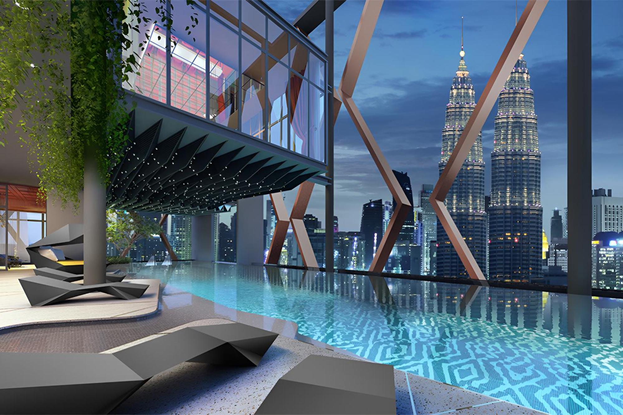 Scarletz Suites Klcc Kuala Lumpur Exterior foto